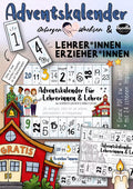 Adventskalender für Lehrkräfte und Erzieher*innen – DIY Freebie von Doodleteacher