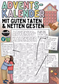 Adventskalender Gute Taten und nette Gesten – 24 Kärtchen von Doodleteacher