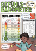 Gefühlsbarometer / Gefühle Check-In, Morgenkreis & soziales Lernen