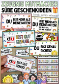 Zeugnisgeschenk SET Abschied / Mutmacher Zeugnis Abschiedsgeschenk Sommerferien