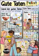 Gute Taten / Soziales Miteinander 🫱🏼‍🫲🏾 - Kleines Materialpaket