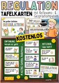 Selbstregulation bei großen Gefühlen / Tafelkarten Entspannung / Regulation