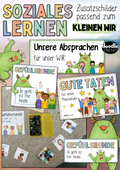 Soziales Lernen & das kleine Wir Zusatzschilder