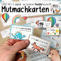 26 Mutmachkarten mit Growth Mindset von Doodleteacher: Schule und zu Hause (PDF)