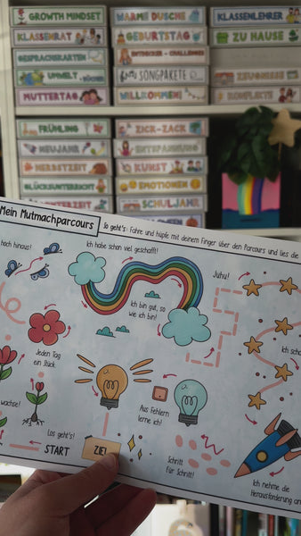 Video: Mutmachparcours – Mutmacher, Affirmation & Motivation für's Lernen – Doodleteacher