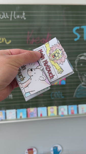 Video: Mein Mutbuch / 2 DIY Mutmacher Leporellos / Mutmachbuch & Stärken – Doodleteacher